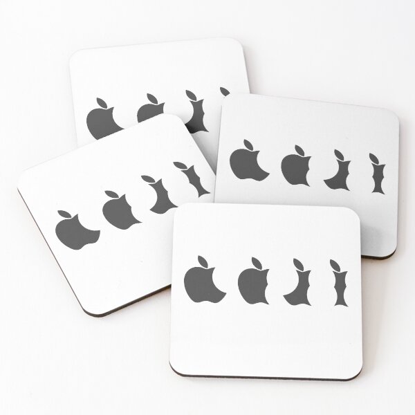 Item preview, Essential Food Apple Fan Art Black Logo designed and sold by FabricioForte.