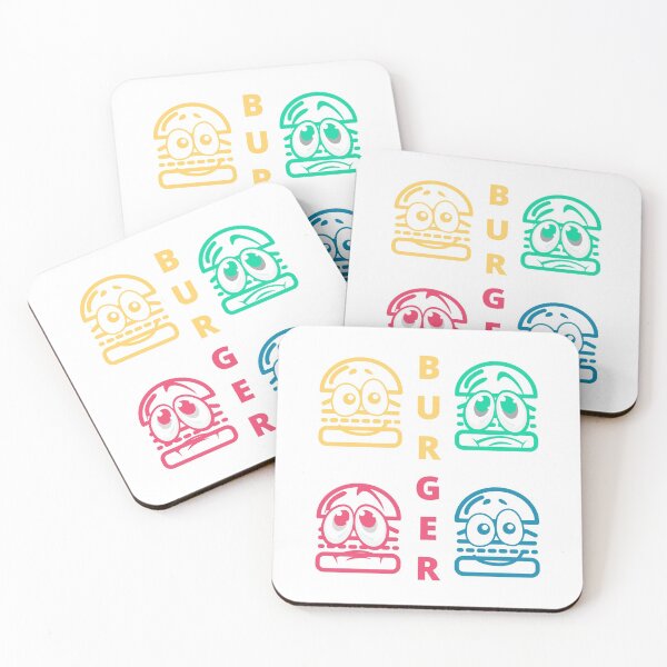 Item preview, Funny Colorful Face Burger designed and sold by Oelaryf.