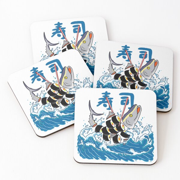 Item preview, Tuna Sushi in the Wave designed and sold by Kimprut.