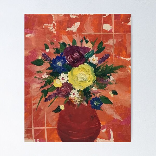 Item preview, Impasto Florals designed and sold by littlelionstud.