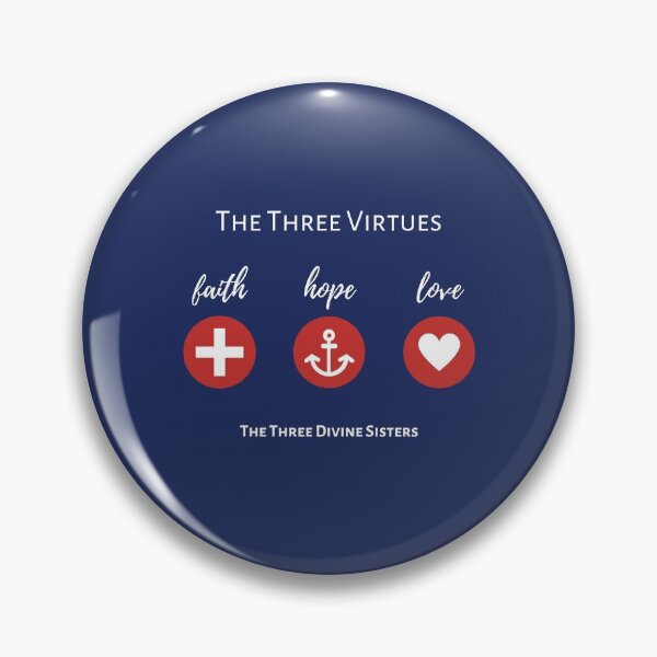 Item preview, The Virtues - cross, anchor, heart designed and sold by Emma's New York Magic.