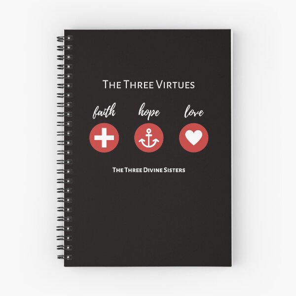 Item preview, The Virtues - cross, anchor, heart designed and sold by Emma's New York Magic.