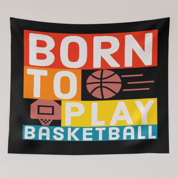 Item preview, Born To Play Basketball designed and sold by Ahmed Graphic .