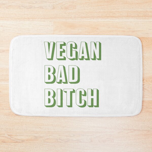 Item preview, Green Vegan Inspired Sticker - Vegan Bad Bitch  designed and sold by Jimena  Castelan.