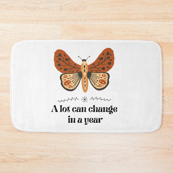 Item preview, A lot Can Change in a Year Butterfly Boho 70’s Art designed and sold by Dollfacedesign.