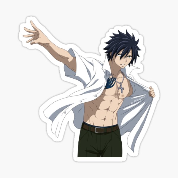 Anime Male Characters Stickers Redbubble
