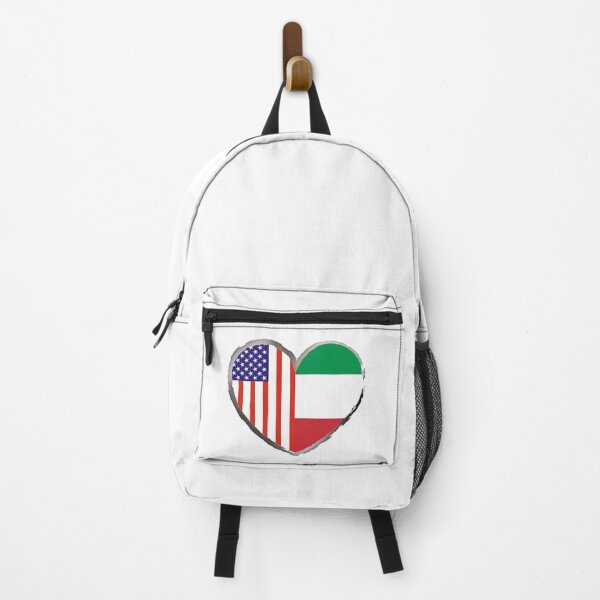 Item preview, Italian-American Flag Heart designed and sold by sofista1134.