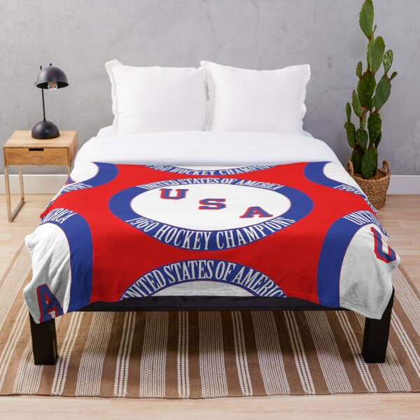 Item preview, American Fourth of July Celebration. Funny Father's Day gift for Hockey Dads.1960 USA Hockey Champions Logo.  designed and sold by GTOATlogos.