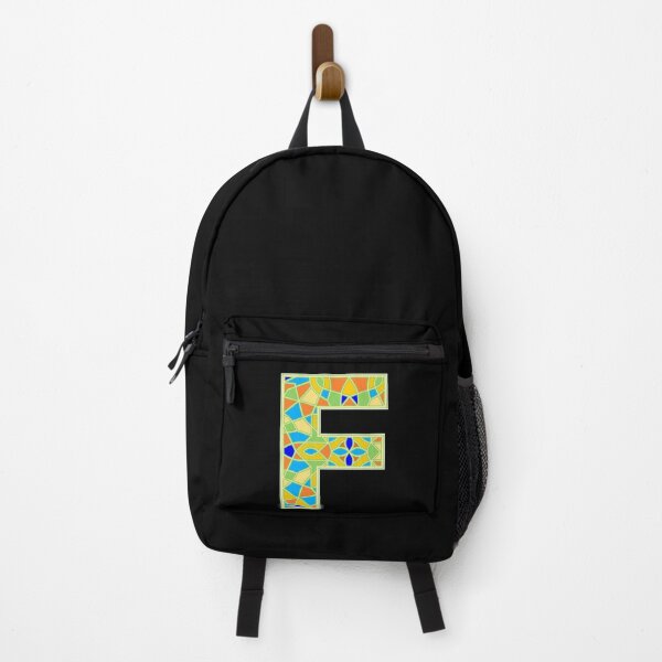 Item preview, Letter F - Like Stained Glass designed and sold by artfulnotebook.