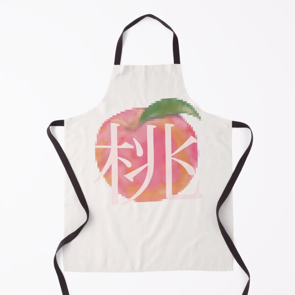 Item preview, Peach 8 bit and Kanji designed and sold by ViewerEqualsPhoton.