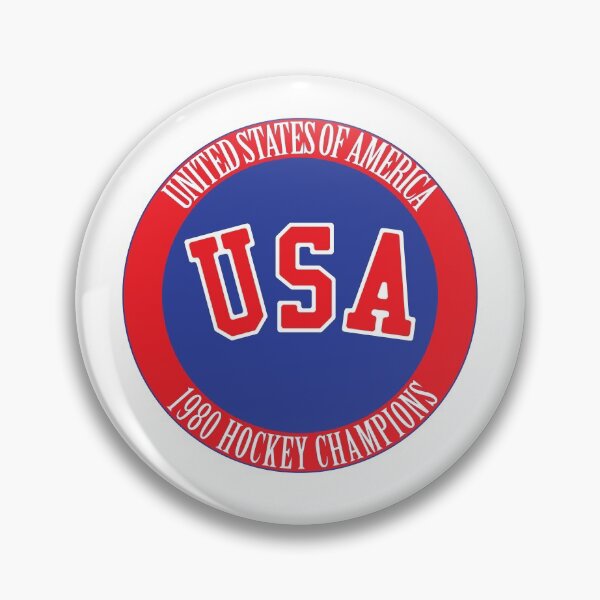 Item preview, American Fourth of July Celebration. Funny Father's Day gift for Hockey Dads.1980 USA Hockey Champions Logo.  designed and sold by GTOATlogos.