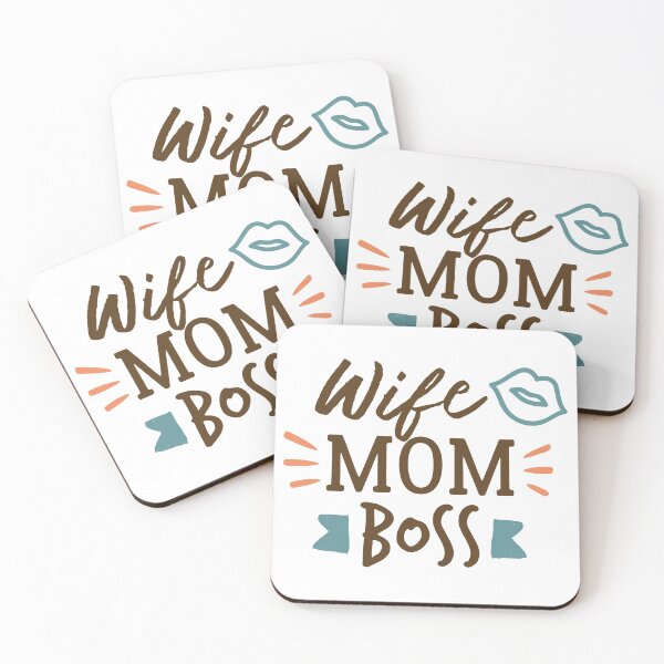 Item preview, Wife Mom Boss designed and sold by speakupandshine.