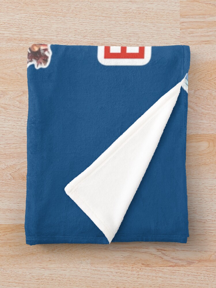 Alternate view of Emergency TV Show DeSoto and Gage Throw Blanket