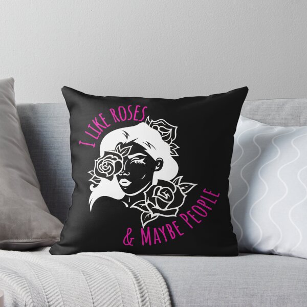 Item preview, I like roses and maybe people / Wake up and smell the roses  designed and sold by MissyMelJ.