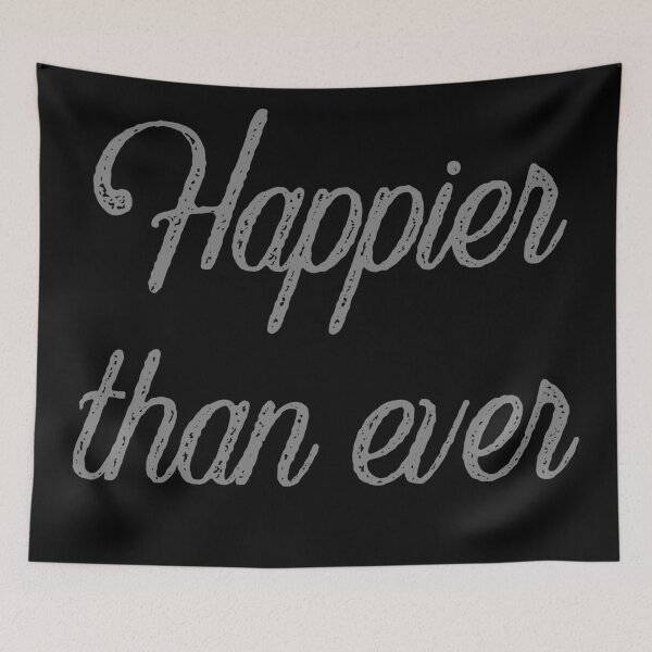 Item preview, Happier than ever dark designed and sold by ICRainbowMoons.