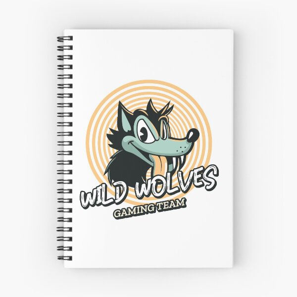 Item preview, Wild Wolves Gamers designed and sold by LidaRayArt.