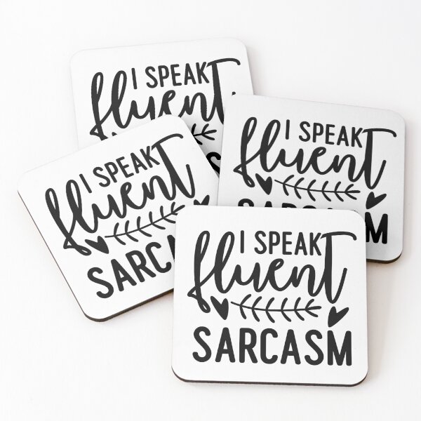 Item preview, I speak fluent sarcasm designed and sold by SasKloset.