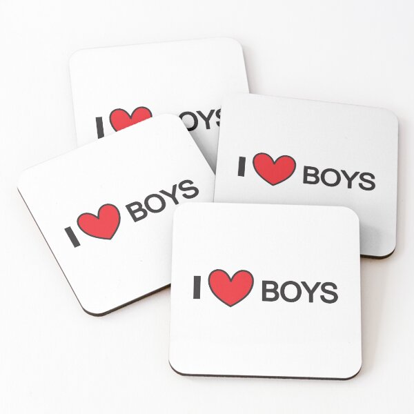 Item preview, I Love Boys I Heart Boys.  Black Print designed and sold by luvmhykdesigns.