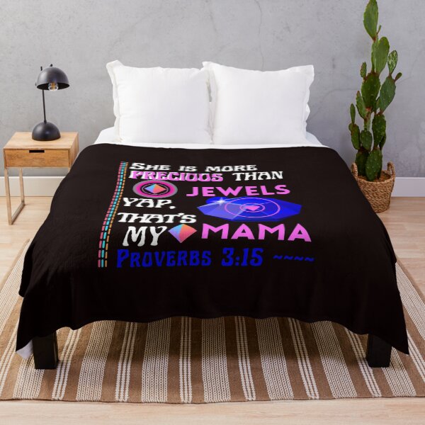 Item preview, She is precious more than jewels,happy mothers day,Proverbs 3:15 designed and sold by Mammanation.