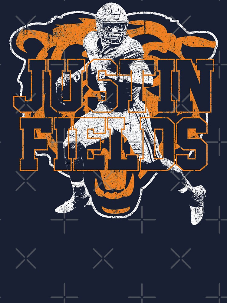 Soldier Fields, Justin Fields, Chicago Bears Kids T-Shirt for Sale by  be-claireful