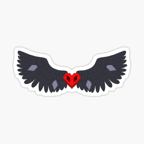 Philza Wings/Heart Sticker