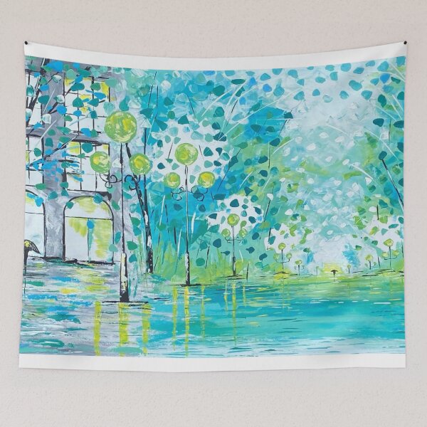 Item preview, A Rainy Evening designed and sold by Sami Art Studio.