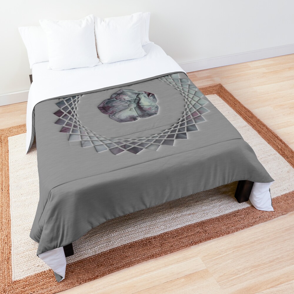 Tranquility; cherry blossom Comforter