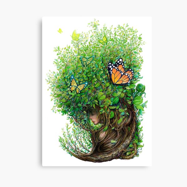 The Lady Ent Prints Canvas Print