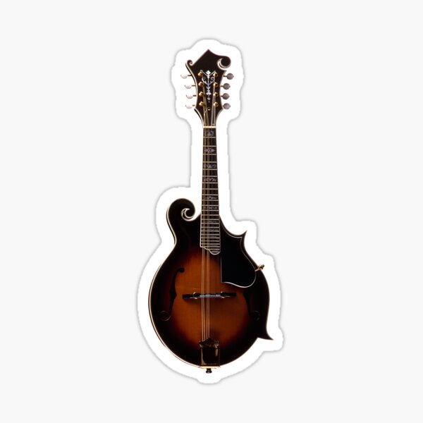 "Mandolin " Sticker for Sale by Khalid9 Redbubble