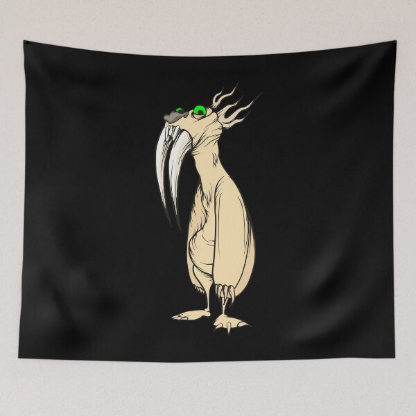 Item preview, Long Tooth Cream Critter  designed and sold by Trinket-Trickster.
