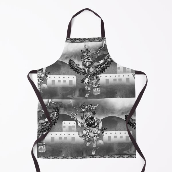 Item preview, Kachina Eagle Dancer Black and White designed and sold by Sharon Schwalbe.