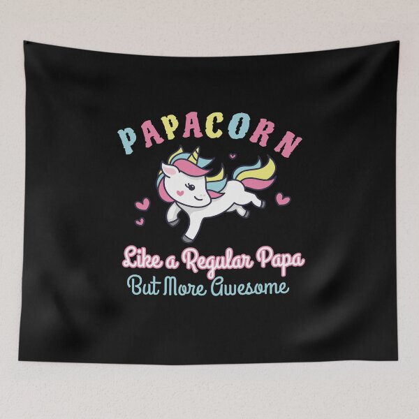 Item preview, Papacorn like a regular papa but more Awesome colorful unicorn style designed and sold by Houssemanthony.