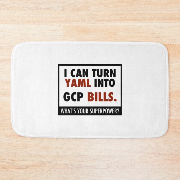 Item preview, I can turn YAML into GCP bills designed and sold by unixorn.
