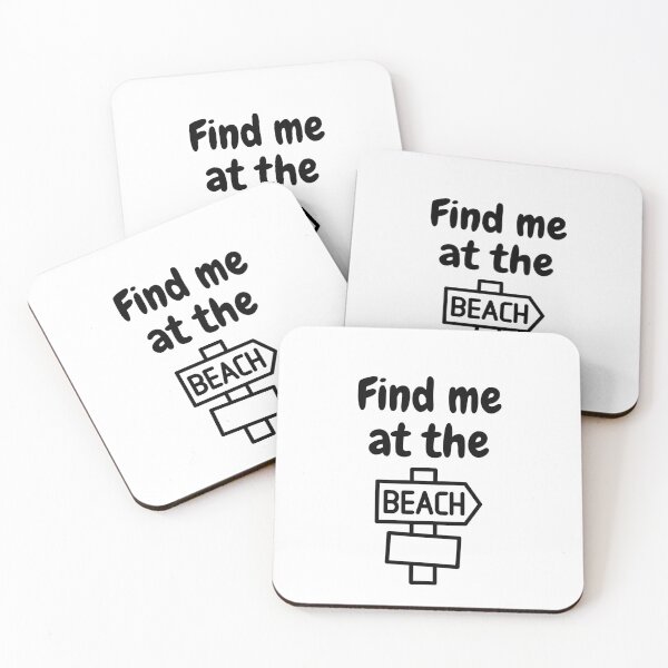 Item preview, find me at the beach designed and sold by Hab2.