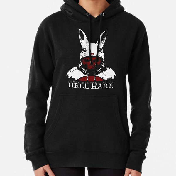 Loyal Minion of the Hell Hare Pullover Hoodie