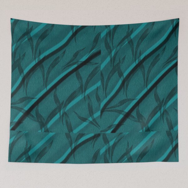 Item preview, Teal Wavy designed and sold by mwebba2005.