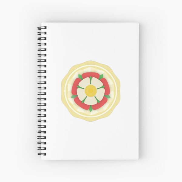 Tudor Rose Badge Spiral Notebook