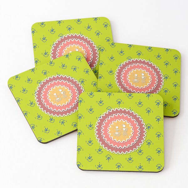 Item preview, Warli Art Pattern designed and sold by psquare17.