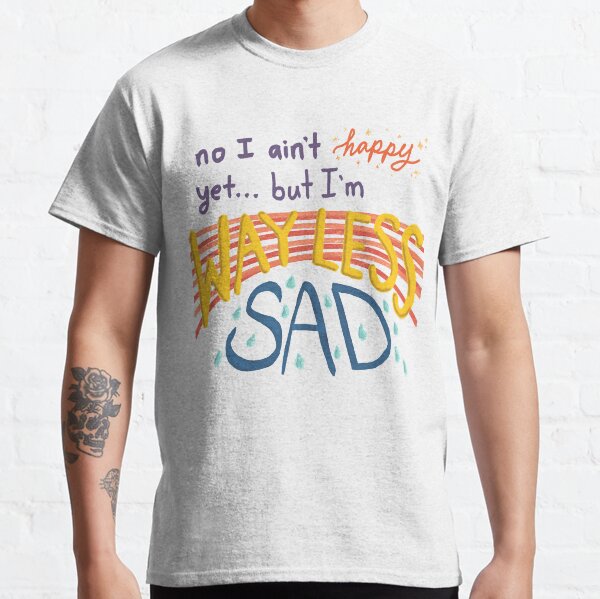 AJR Way Less Sad Lyrics Classic T-Shirt