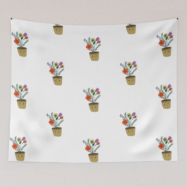 Item preview, Happy potted plant designed and sold by Natalie Sluss.