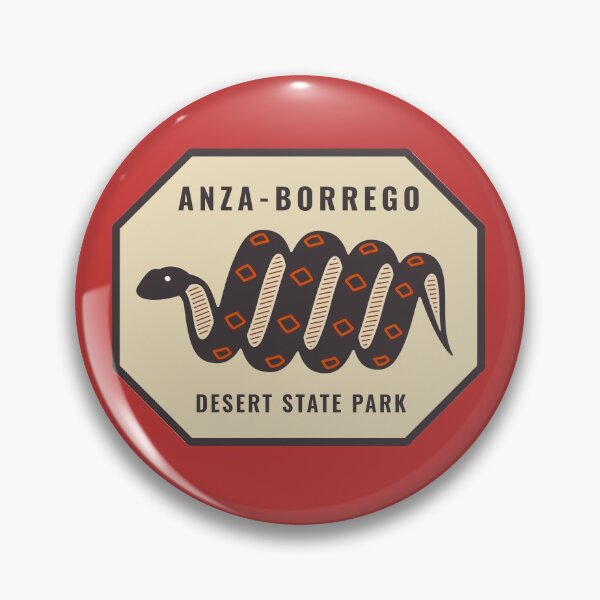 Item preview, Anza Borrego Desert State Park designed and sold by TravelBadge.