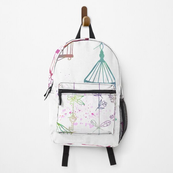 Item preview, Colorful Birds and Cages designed and sold by midnight2021.