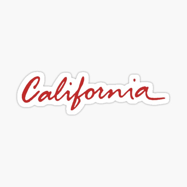 Item preview, California License Plate Font  designed and sold by VacationCo.