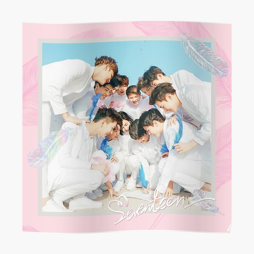 Seventeen 1st Studio Album Love Letter Album Cover Tapestry