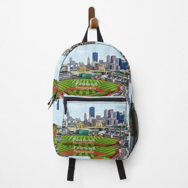Item preview, Pittsburgh, Pensilvania: Vista del horizonte de Pittsburgh desde el estadio de béisbol designed and sold by leemcnut.