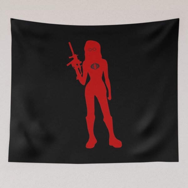 Item preview, Cobra Baroness Red Silhouette | Gi Joe  designed and sold by AJ  Liber.