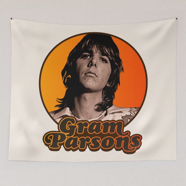 Item preview, Gram Parsons // Outlaw Country Retro Americana Tribute  designed and sold by acquiesce13.