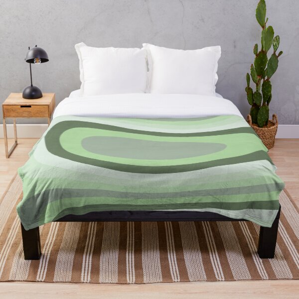 Item preview, Abstract Green Groovy Pattern designed and sold by Freshfroot.