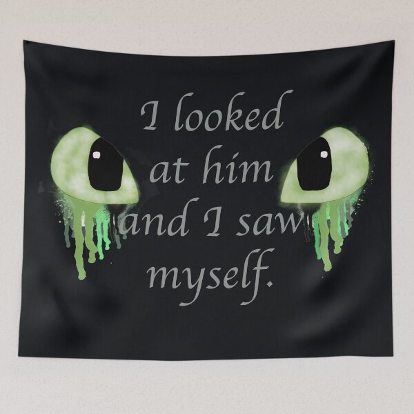Item preview, I looked at him, and I saw myself designed and sold by Disnerd101.