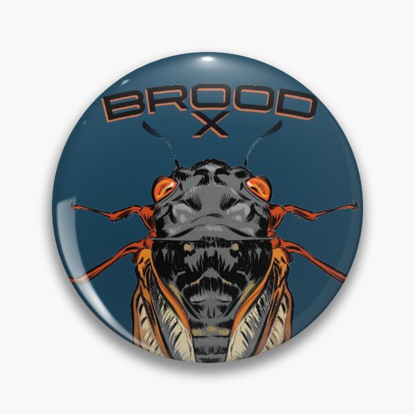 Item preview, Brood X Cicada designed and sold by Cori Redford.